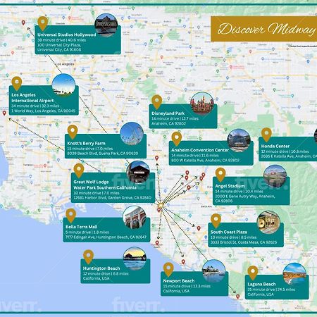 3Br Disney Vila Unit W Parking & Ev - Close To Beaches Midway City Exteriér fotografie